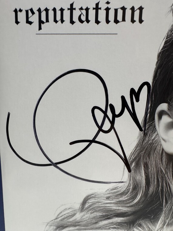 Taylor swift  reputation 直筆サイン Taylor Swift - Reputation - New Signed Vinyl LP Record COA