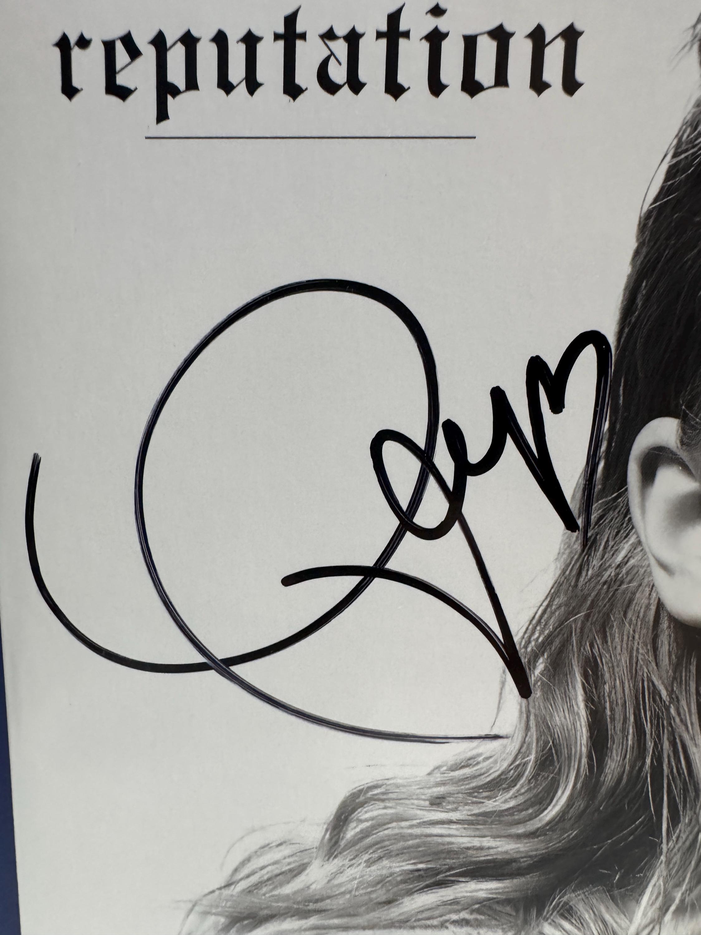 Taylor Swift - Reputation - New Signed Vinyl LP Record COA