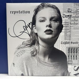 Taylor swift  reputation 直筆サイン Taylor Swift - Reputation - New Signed Vinyl LP Record COA