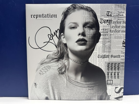 Taylor swift  reputation 直筆サイン Taylor Swift - Reputation - New Signed Vinyl LP Record COA
