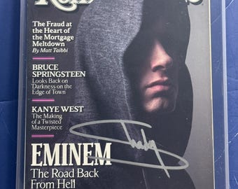 Eminem - Rolling Stone November 2010 - New Signed Magazine COA AUTHENTICATED