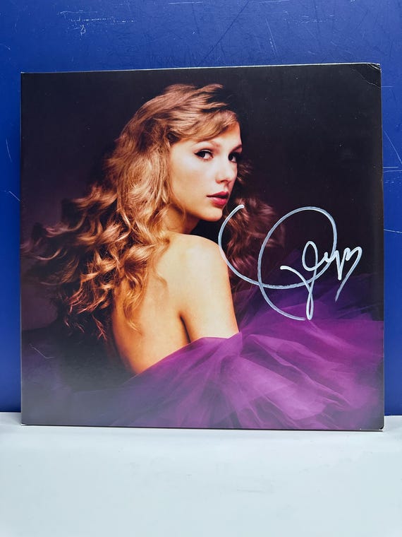 taylor swift speak now CD 直筆サインブックレット Taylor Swift Speak Now Signed Autographed Album CD ✨ BOLD