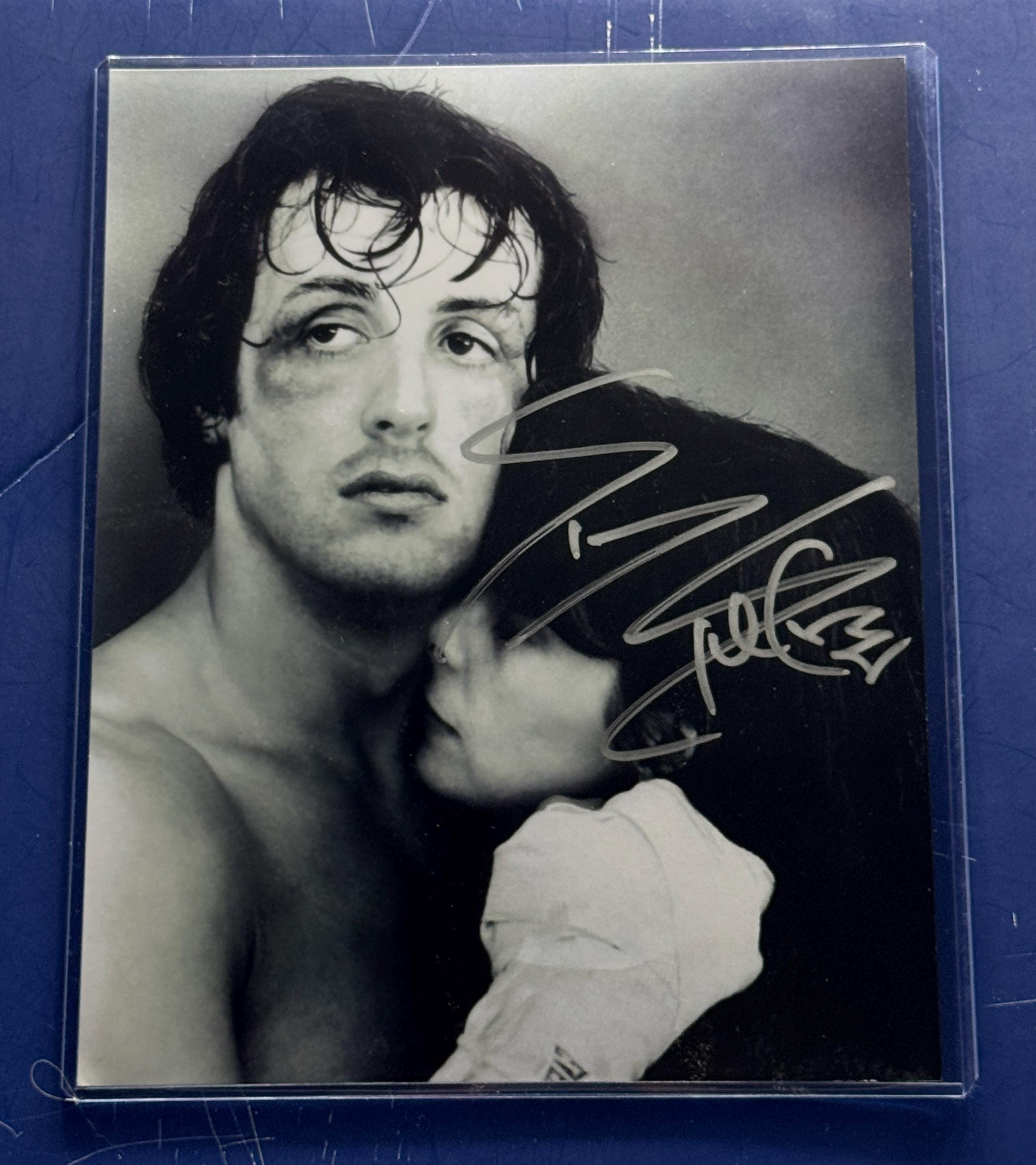 Sylvester stallone signed - Etsy 日本