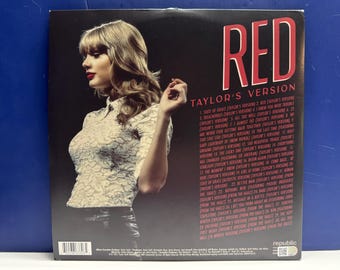 RED (Taylor's Version) - サイン入り Signed Autographed - Taylor Swift – Red (Taylor's Version