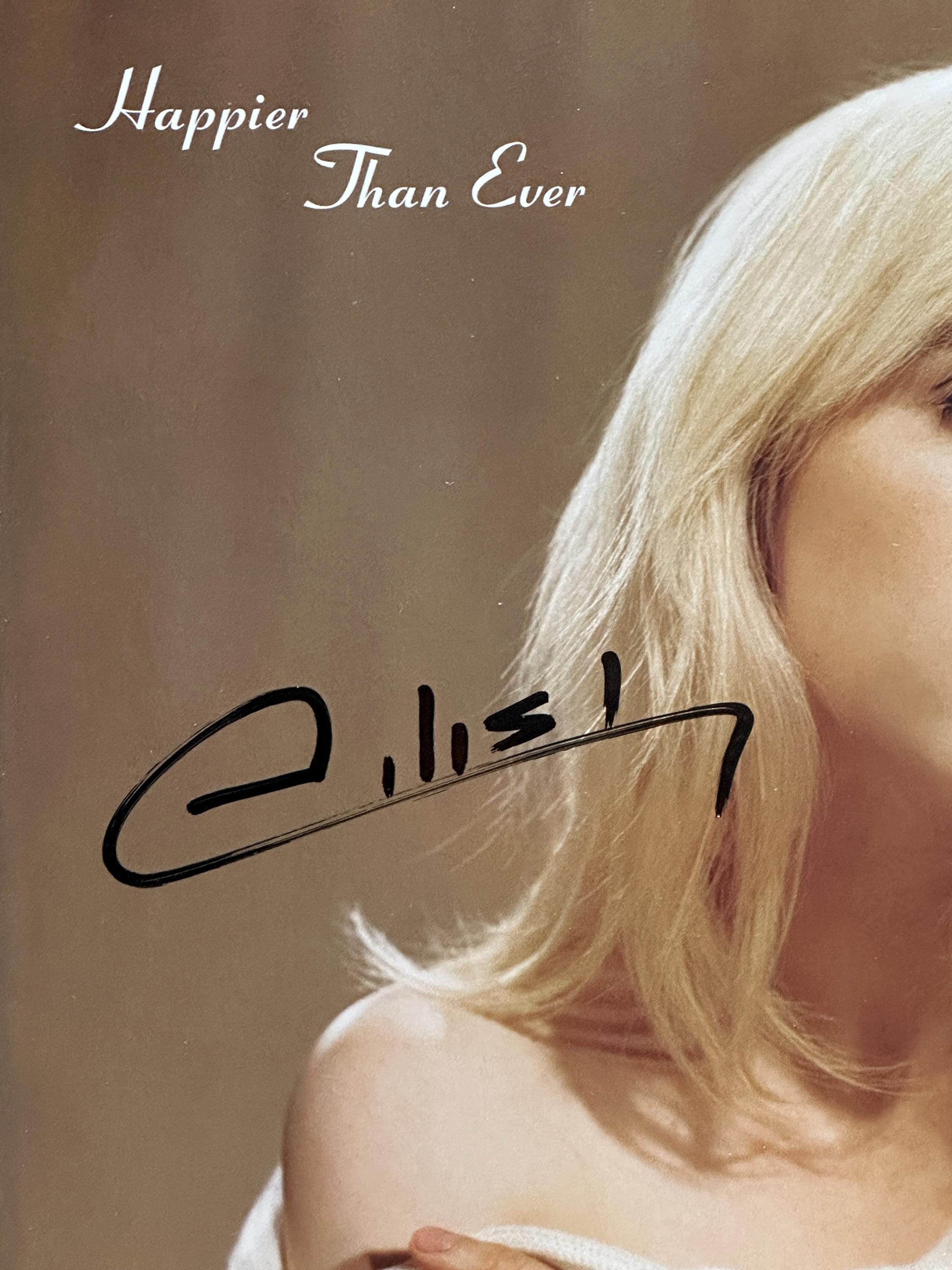 Billie Eilish - Happier Than Ever - New Signed by Billie