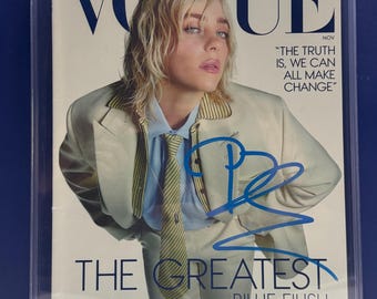 Billie Eilish - VOGUE Nov 2024 - New Signed Magazine COA