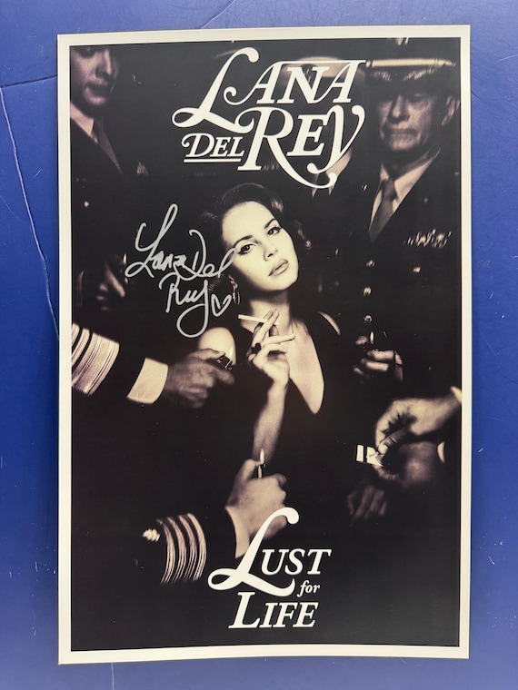 Lana Del Rey Lust for Life サイン入り Lana Del Rey *Lust for Life* Signed Posters (x2) + Heart