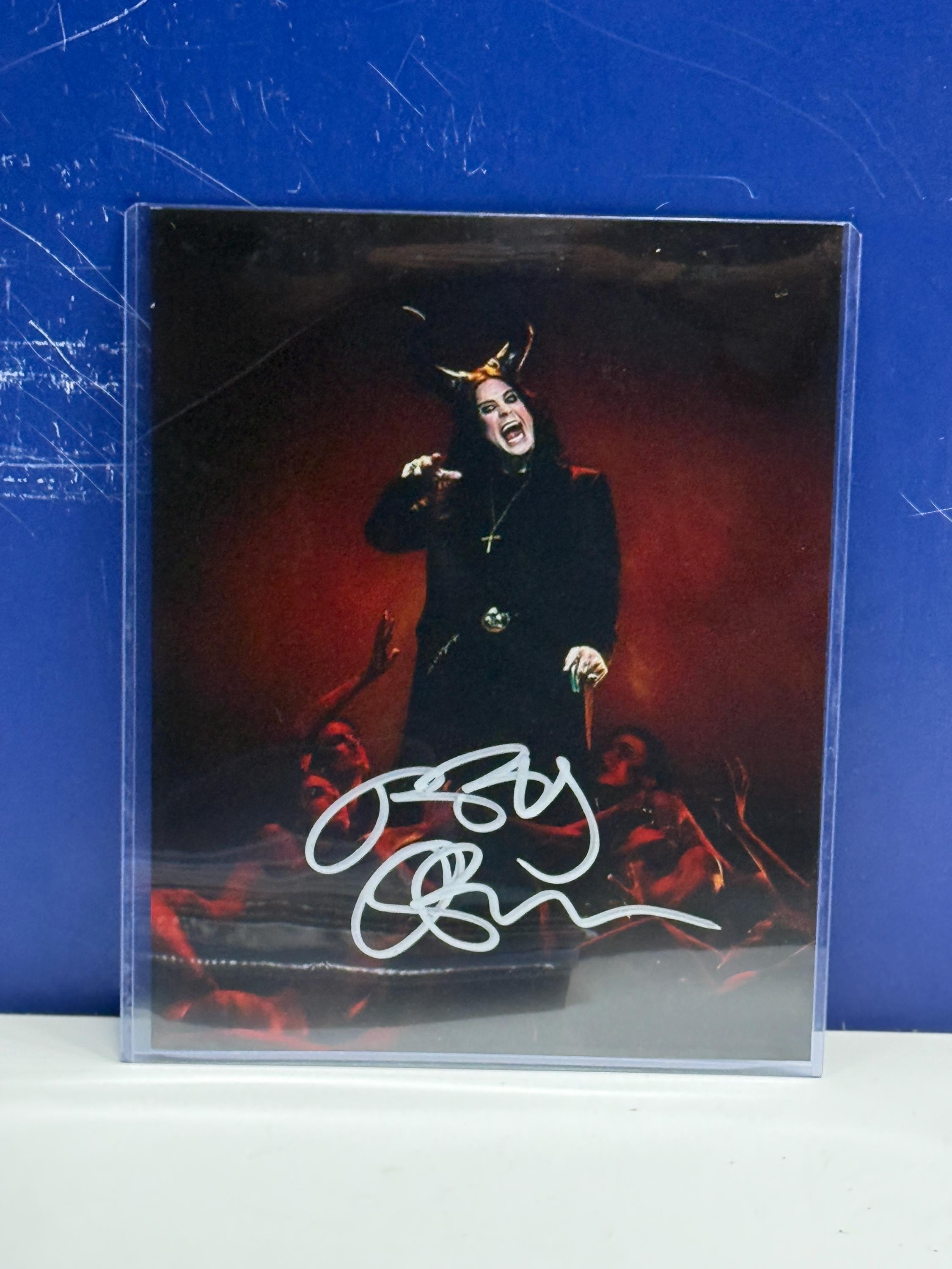 Signed ozzy osbourne memorabilia - Etsy 日本