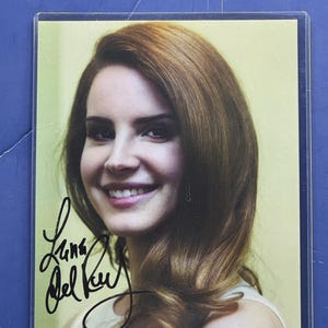 Lana Del Rey Signed - Etsy