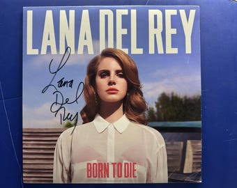 Lana Del Rey - Born To Die - New Signed Vinyl LP Record COA AUTHENTICATED