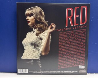Taylor Swift - Red Taylor's Version - New Signed Vinyl LP Record