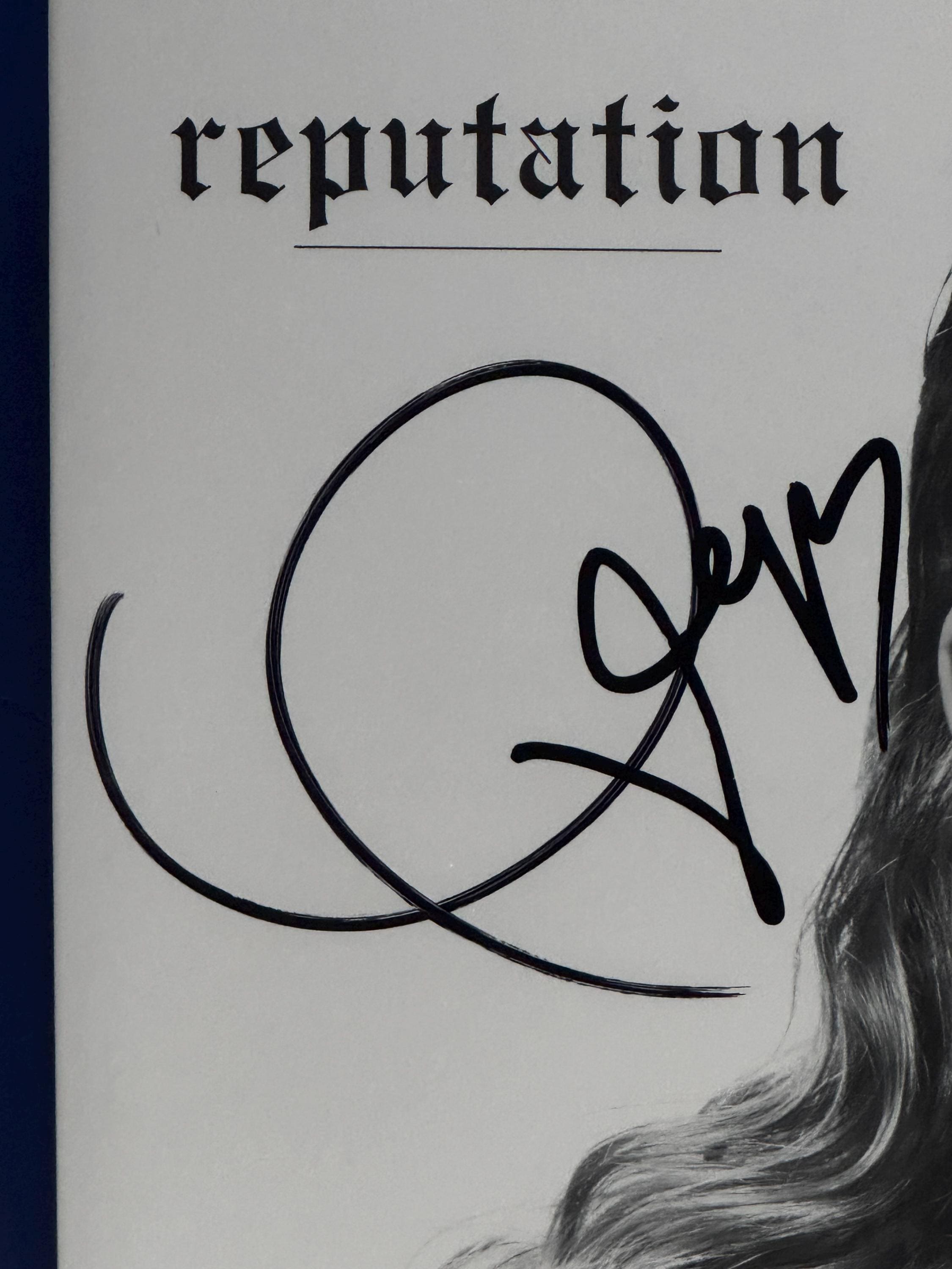 Taylor swift  reputation 直筆サイン Taylor Swift - Reputation - New Signed Vinyl LP Record COA