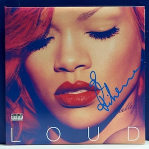 Rihanna - Loud - New Signed Vinyl LP Record COA AUTHENTICATED - Etsy