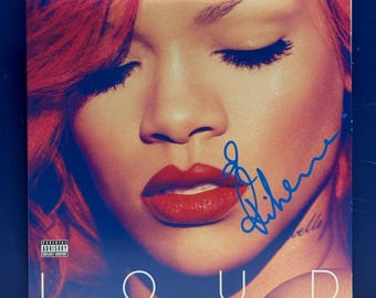 Rihanna - Loud - New Signed Vinyl LP Record COA AUTHENTICATED - Etsy