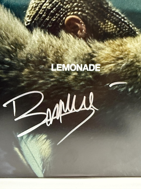Beyonce - Lemonade - New Signed Vinyl LP Record COA AUTHENTICATED