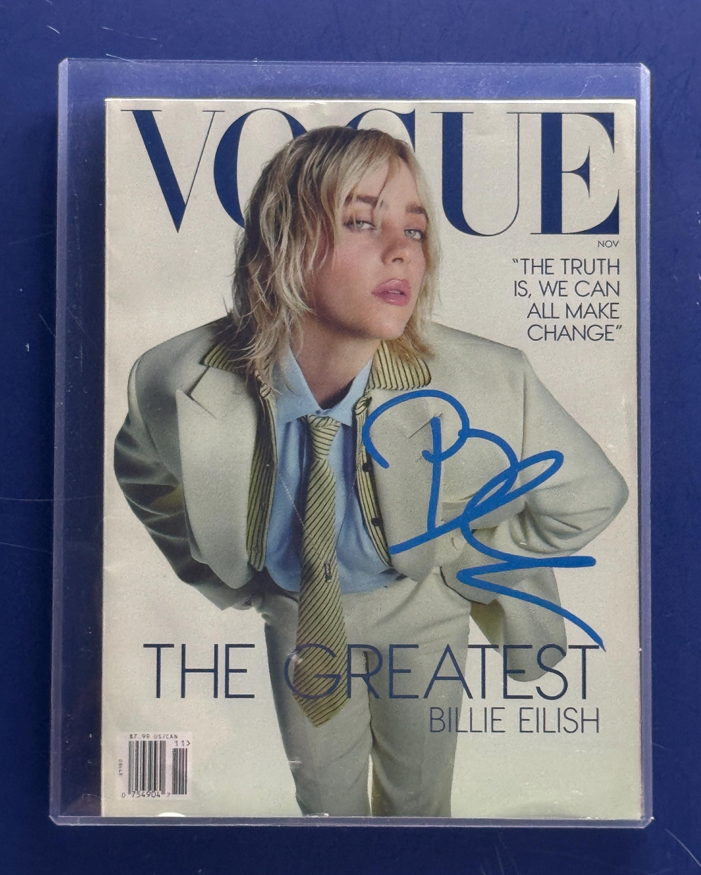 【値下げしました】 VOGUE 2024年11月号 ビリー・アイリッシュ Vogue USA Magazine November 2024 The Greatest Billie Eilish: Vogue