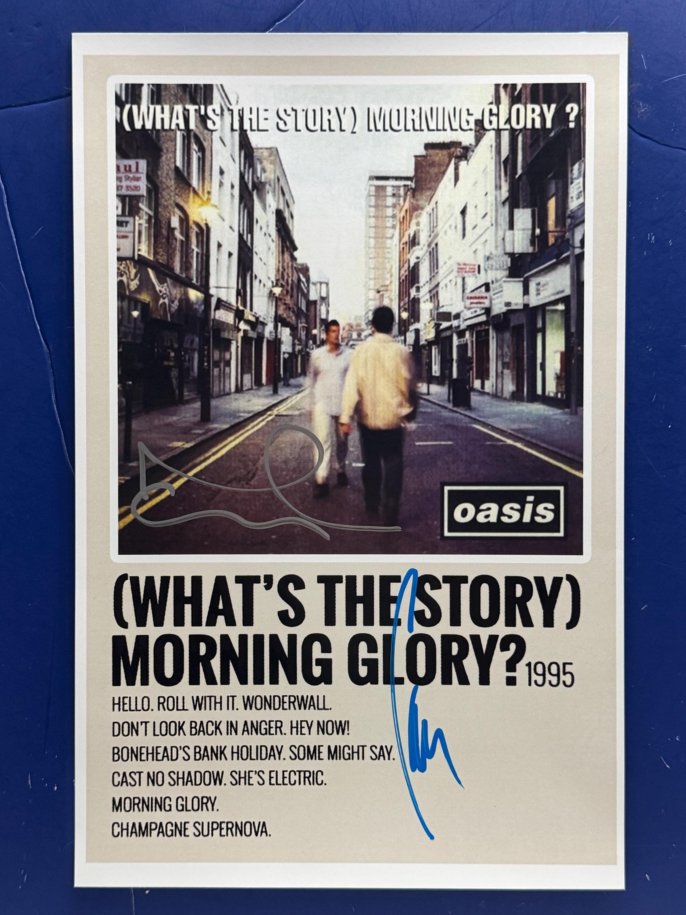 Oasis Morning Glory - Etsy UK