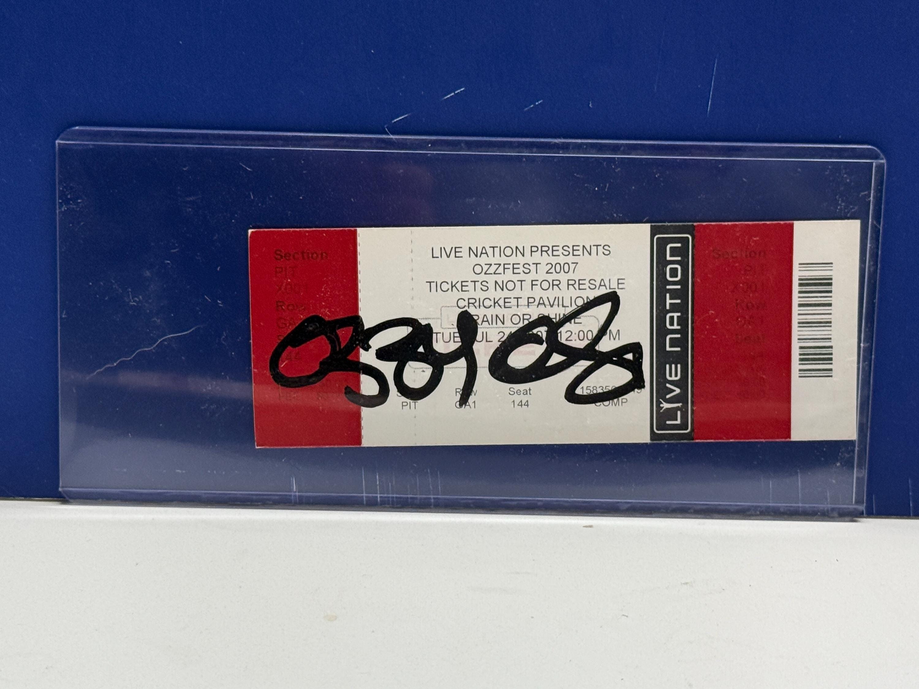 Ozzy osbourne autograph - Etsy 日本