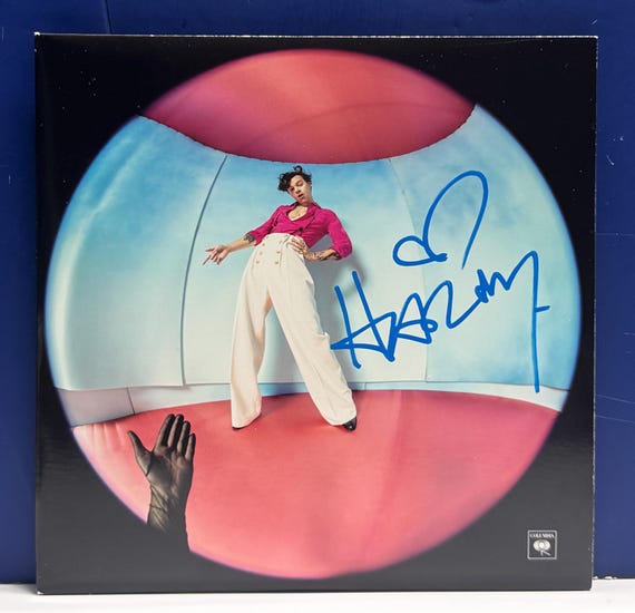 Harry Styles - Fine Line - New Signed Vinyl LP Record COA