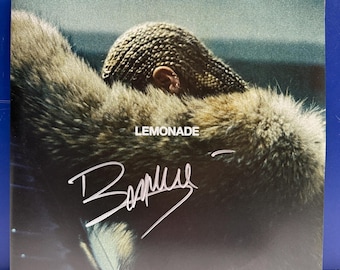 Beyonce - Lemonade - New Signed Vinyl LP Record COA AUTHENTICATED