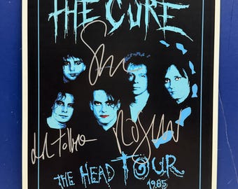 ザ・キュアー THE HEAD TOUR パンフレット   THE CURE ザ・キュアー THE HEAD TOUR パンフレット THE CURE ザ・キュアー THE