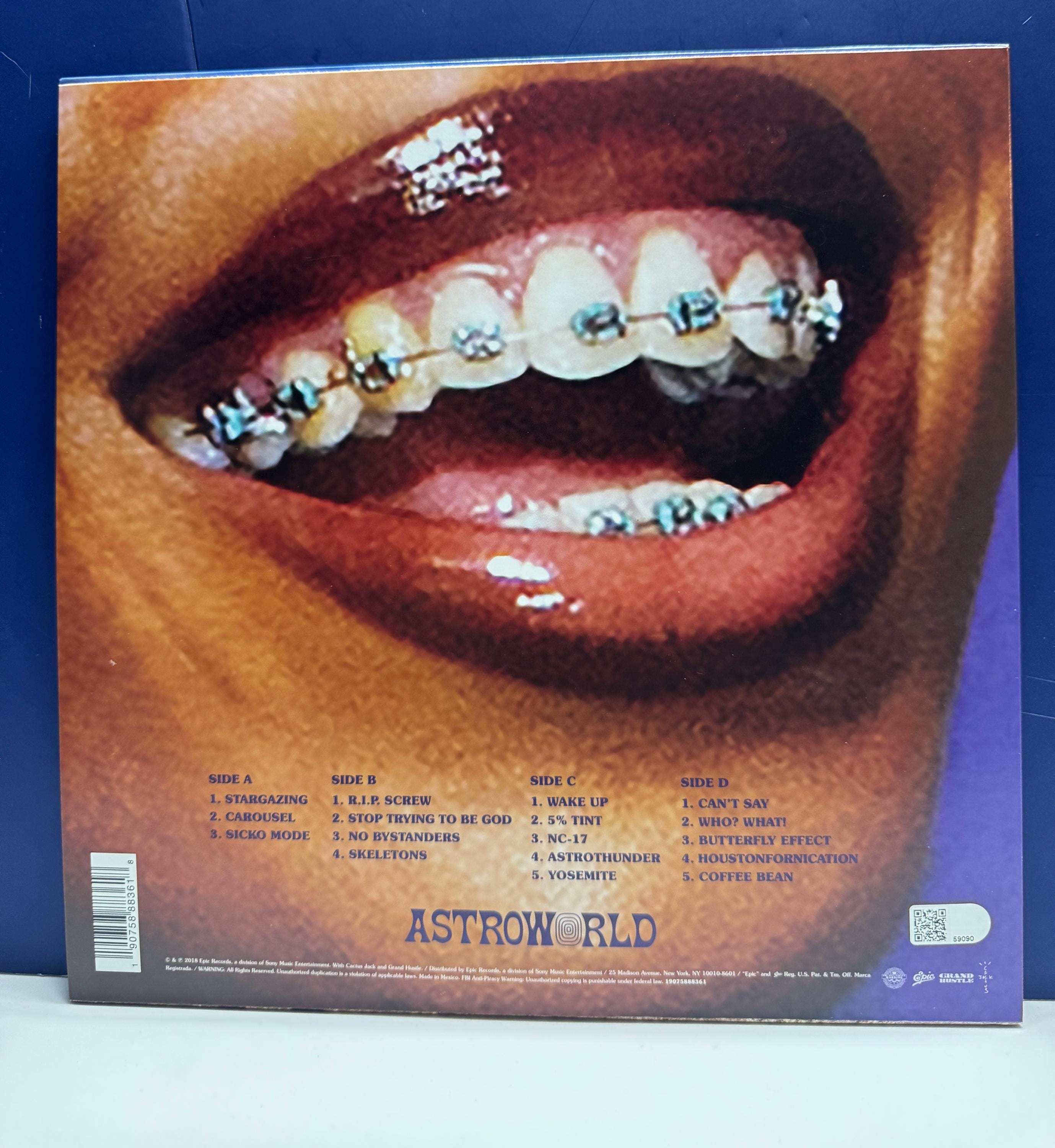 Travis Scott - Astroworld - New Signed by Travis Scott Vinyl