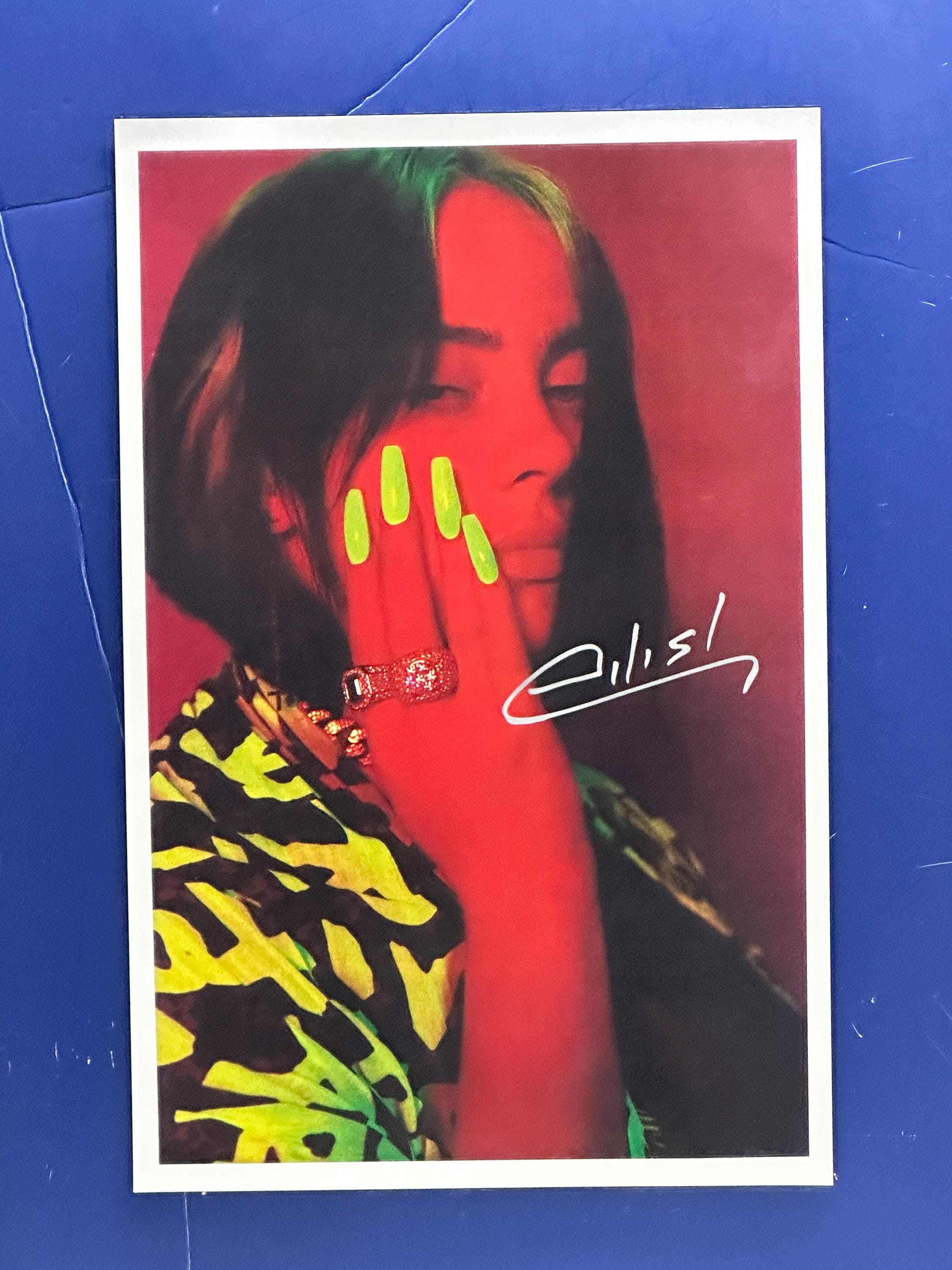 Billie eilish autograph - Etsy 日本