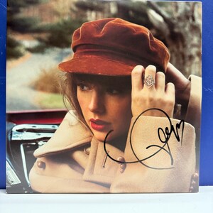 Taylor Swift - Red Taylor's Version - New Signed Vinyl LP Record