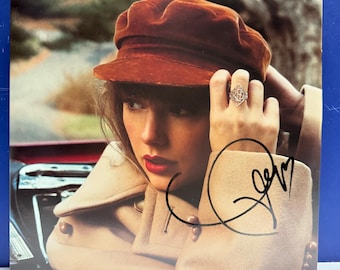 Taylor Swift - Red Taylor's Version - New Signed Vinyl LP Record