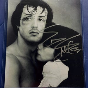 Sylvester stallone signed - Etsy 日本