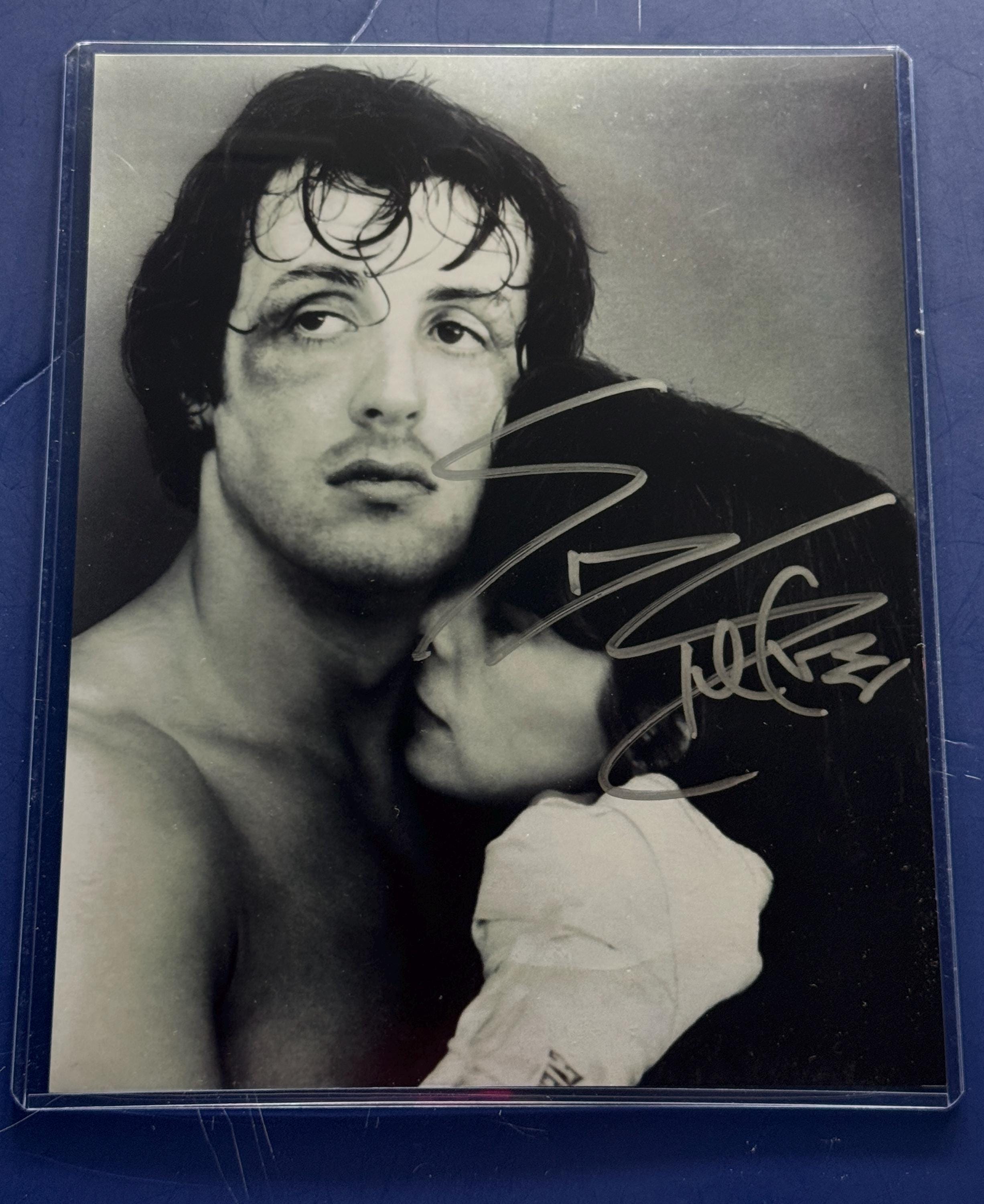 Sylvester stallone signed - Etsy 日本