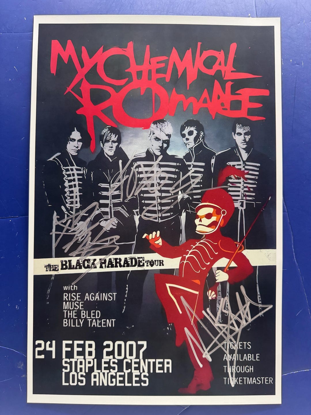 My Chemical Romance - the Black Parade Tour - 3 Band-members