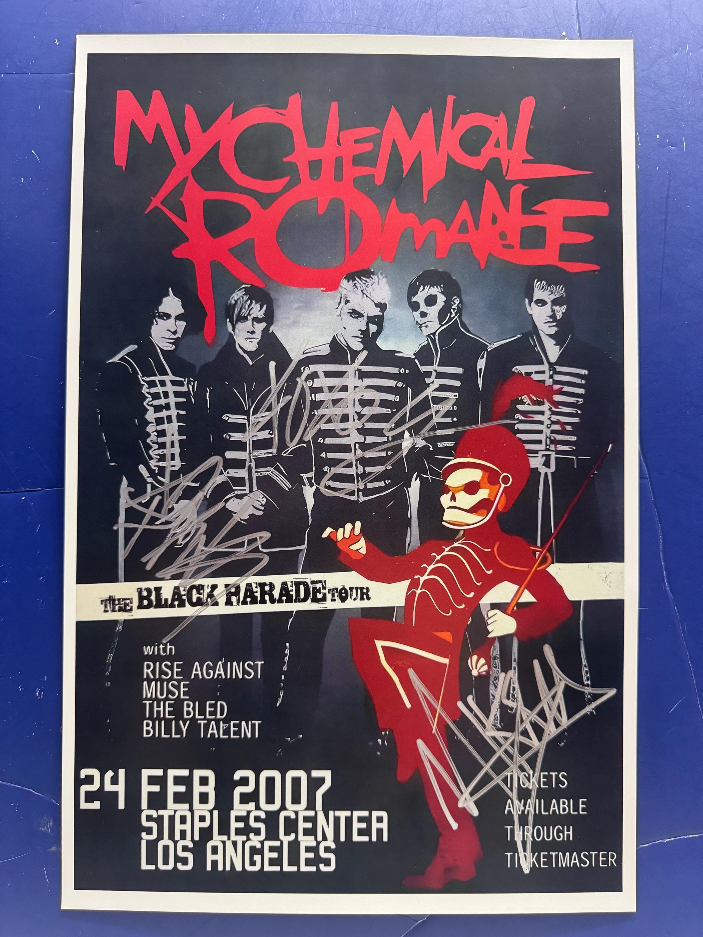 My Chemical Romance - the Black Parade Tour - 3 Band-members