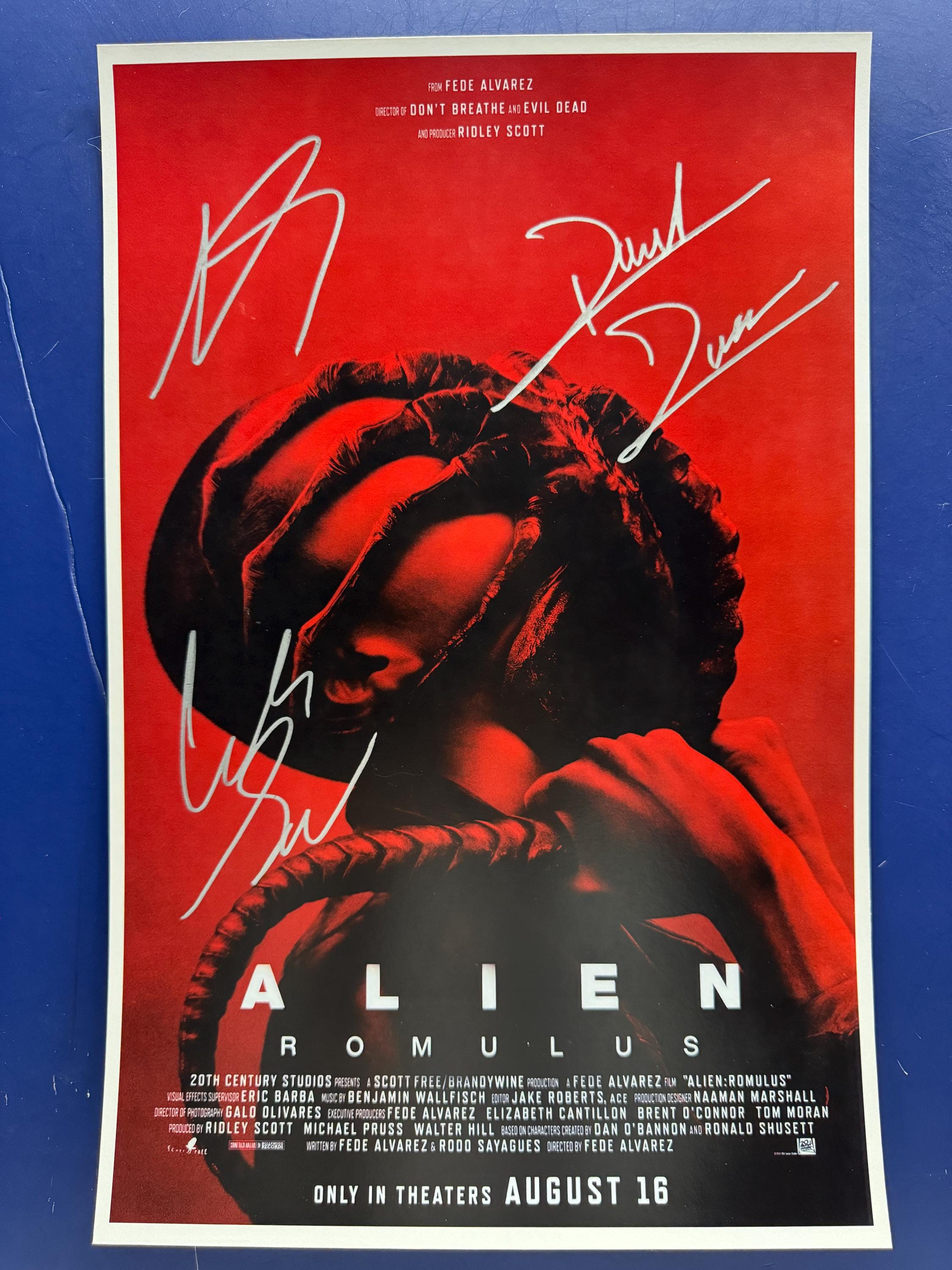 Tom Skerritt signed Alien 24x36 poster COA exact proof autographed STAR Tom Skerritt signed Alien 24x36 poster COA exact proof autographed STAR