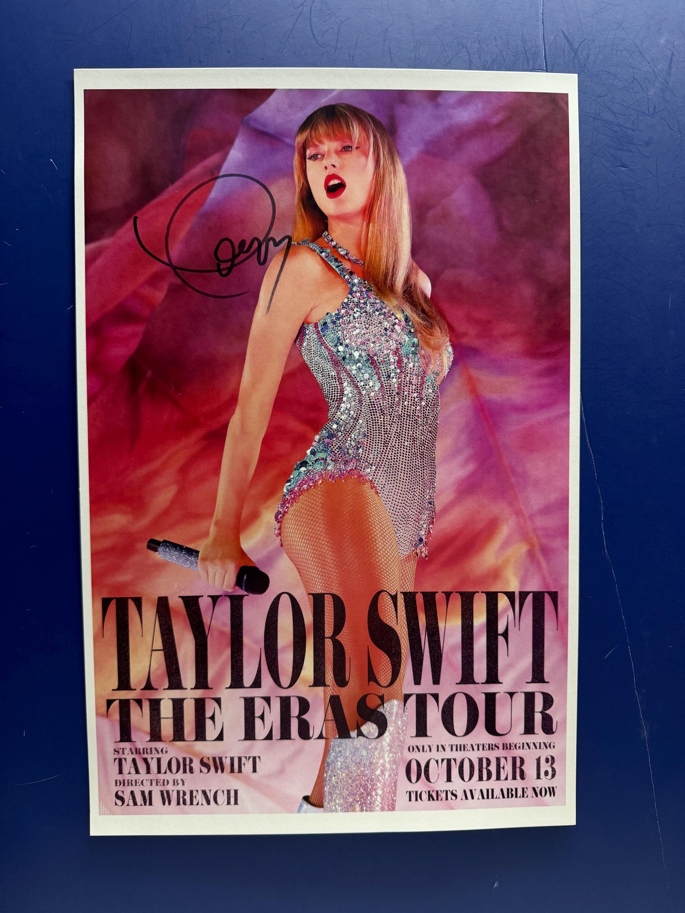 Taylor Swift The Eras Tour Signed Photo - Limited Edition Framed