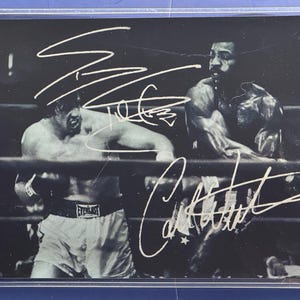 Sylvester stallone signed - Etsy 日本