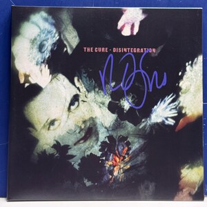 The Cure - Disintegration - New Signed By Robert Smith Vinyl LP Record COA AUTHENTICATED