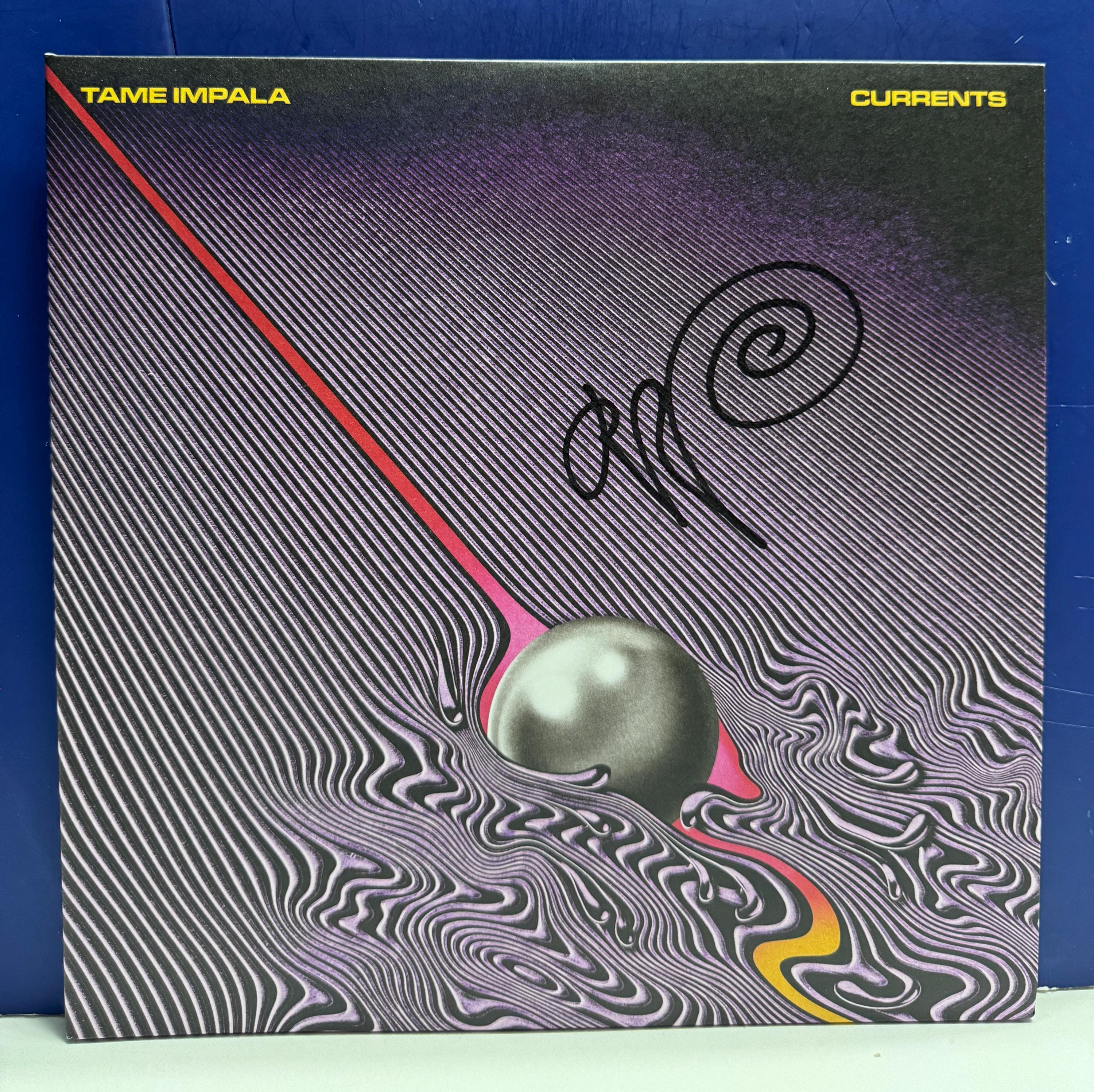 Tame Impala - Currents - New Signed Vinyl LP Record COA