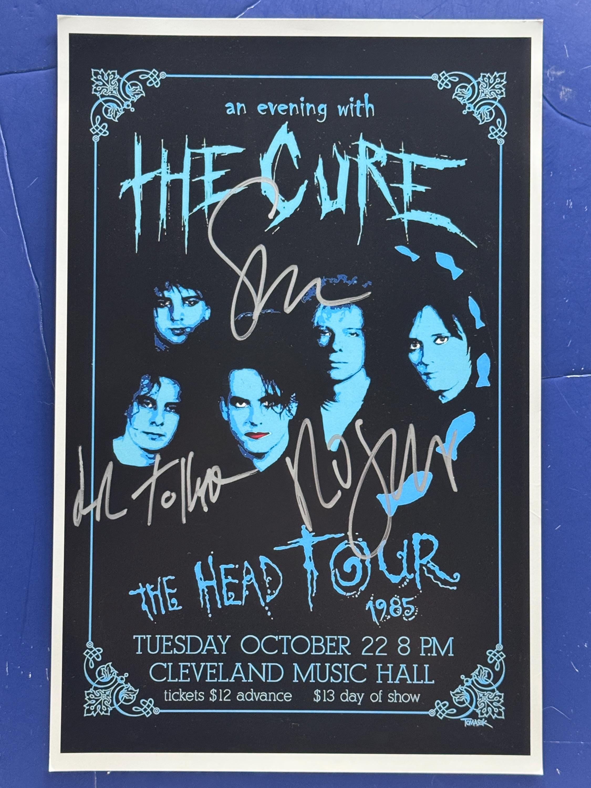 The Cure Poster Tour - Etsy Israel