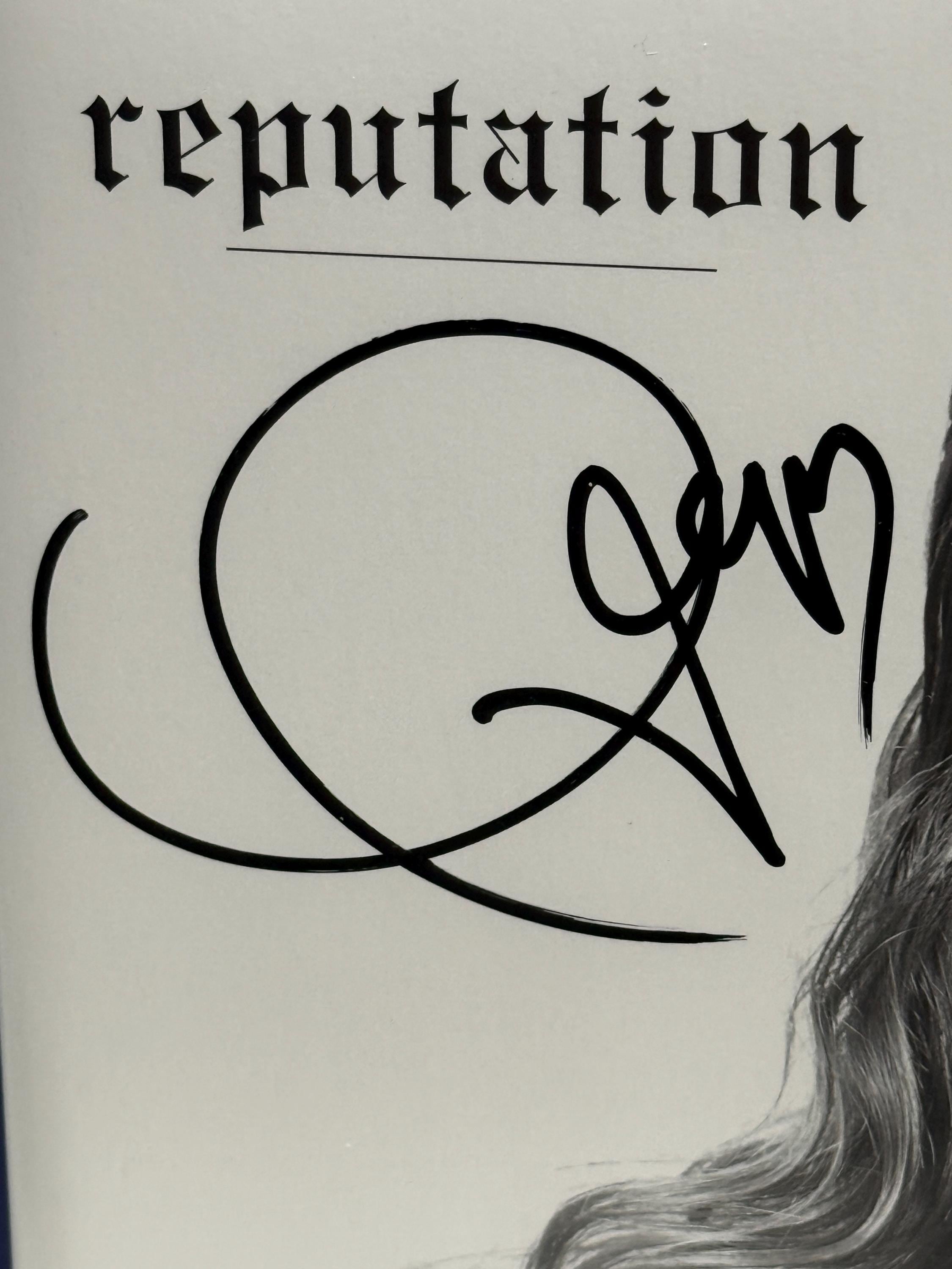 Taylor swift  reputation 直筆サイン Taylor Swift - Reputation - New Signed Vinyl LP Record COA
