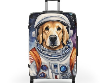 Valigia spaziale Golden Retriever