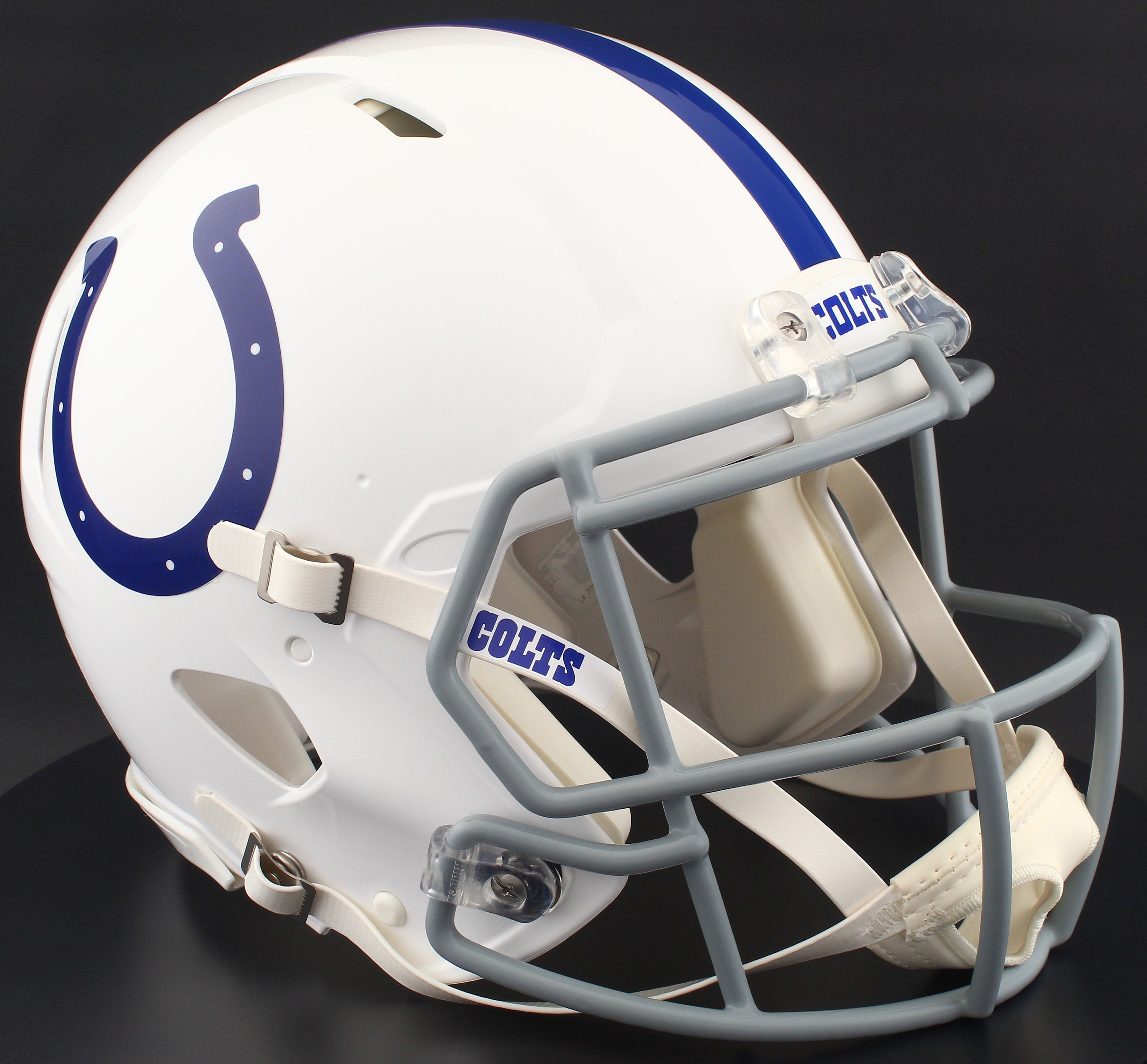 colts speedflex helmets ERIC DICKERSON "HOF 99" SIGNED INDIANAPOLIS RAVE HELME Super Sports Center This helmet is the most authentically Jonathan Taylor Autographed Indianapolis Colts