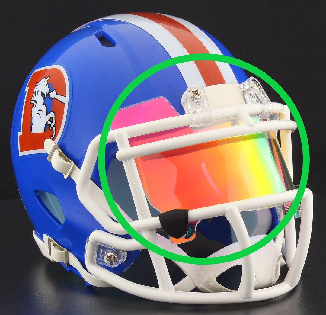 clear football helmets CHARISMATIC Visor Football Visors for Helmet Football Helmet Visor Fits Adult & Youth Football Helmet Shields your eyes from opponents fingers and other distractions Yammee Clear Football Helmets Visors