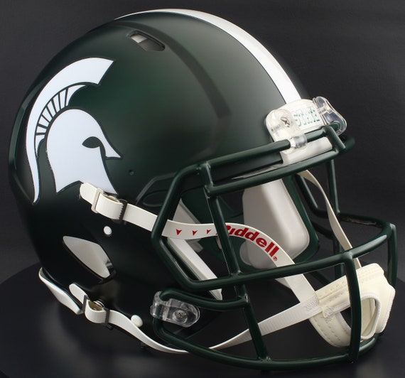 Michigan State Spartans NCAA Riddell Speed Full Size Authentic Football  Helmet - Etsy
