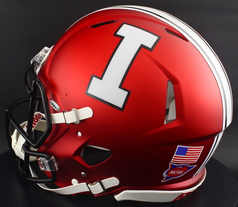 Riddell Indiana Hoosiers Speed Helmet - Thumbnail 2