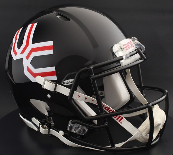 blank minature football helmets Riddell Speed Mini Helmet Shell perfect mini speed football Bike Helmets & Protective 260327 Color:Chernobyl