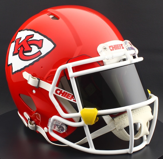 custom replica football helmets Build It YOUR Way! *CUSTOM* Kansas City Chiefs NFL Riddell Speed Full Size Replica  Football Helmet