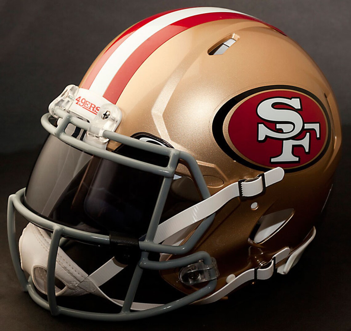 San Francisco 49ers NFL Riddell Speed Full Size Authentic Football ...