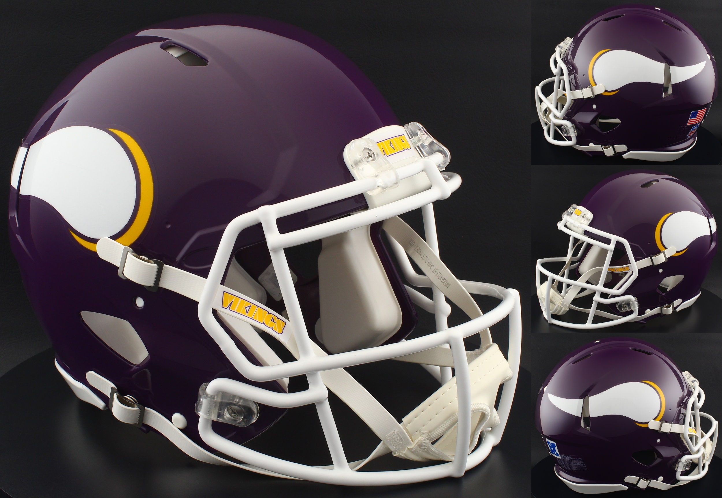 MINNESOTA VIKINGS 1980-1984 NFL Riddell Speed Full Size Replica