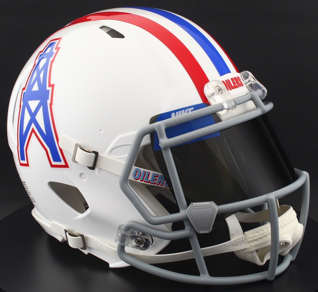 houston oilers helmet speedflex Earl Campbell Signed F/S 81-96 Speed Flex HOF this authentic size display helmet is perfect for all football fans and great for autographs Build It YOUR Way! *CUSTOM*